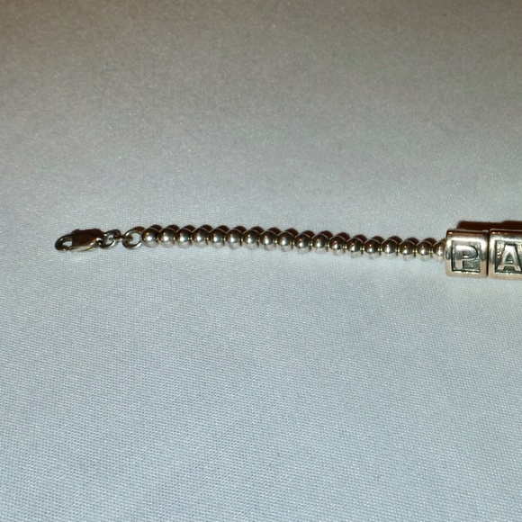 Pandora 925 Sterling Silver Five (5) Charm Paris Bracelet - Picture 4 of 6